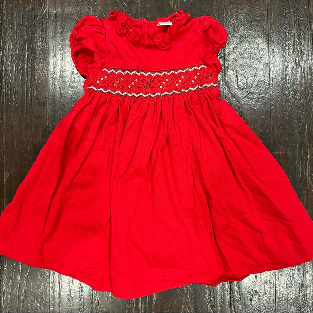 Edgehill Collection | Corduroy holiday dress | 18mo